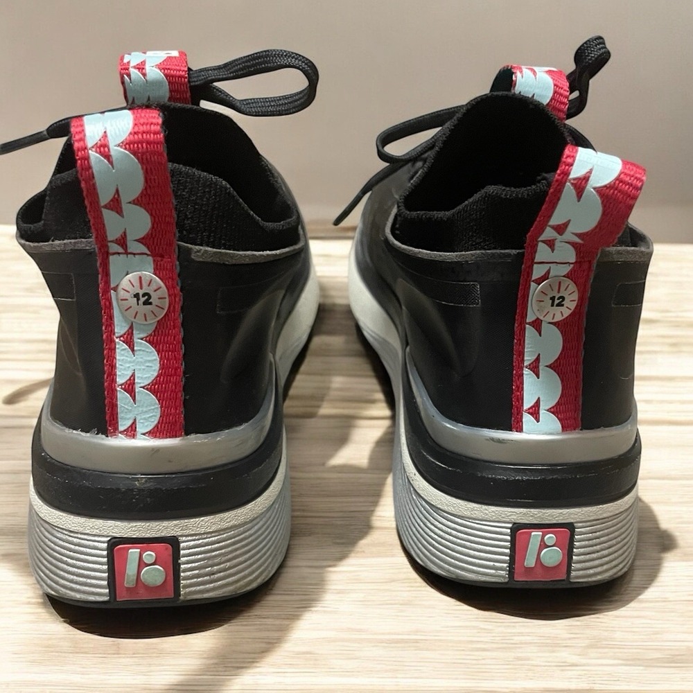 Bala Twelves nocturnal Black Nursing Shoes Sneakers  - Women Size 9 Men Size 8 - Picture 3 of 8